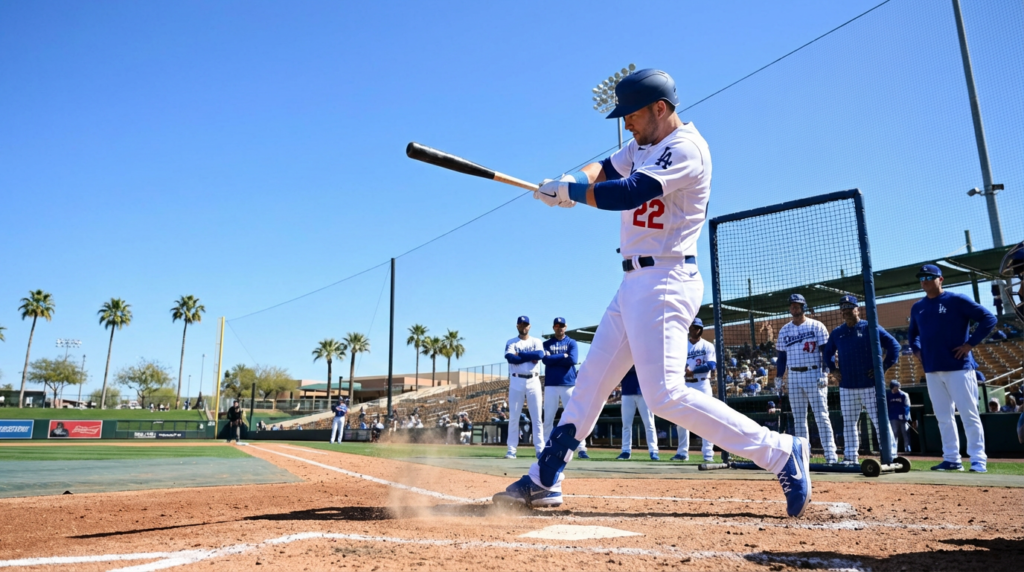 スプリングキャンプで絶好調の大谷翔平選手